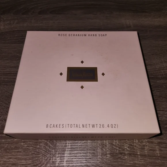 Vintage Neiman Marcus Scented Hand Soap Rose Geranium New In Box - Picture 2 of 5